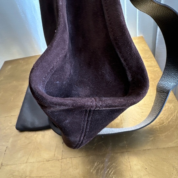 Tamara Mellon suede shoulder bag brown suede - Picture 11 of 15